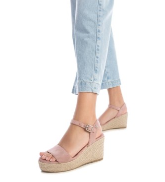 Refresh Sandals 171965 nude -Height wedge 8cm