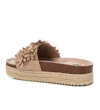 Refresh Sandales en cuir 172462 beige