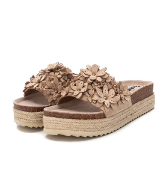Refresh Sandales en cuir 172462 beige