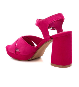 Refresh Sandales en cuir 172582 rose