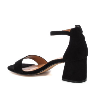 Refresh Leather sandals 172584 black