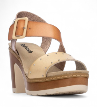 Refresh Sandales 175208 marron