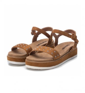Refresh Sandals 069510 camel -Platform height: 5cm
