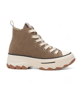 Refresh Turnschuhe 172317 taupe