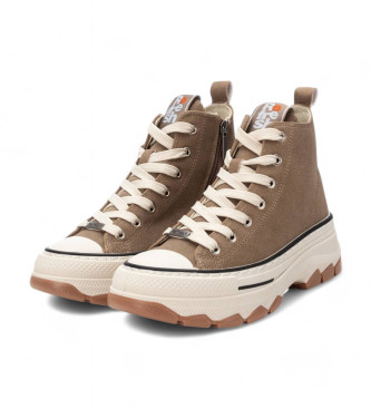 Refresh Turnschuhe 172317 taupe