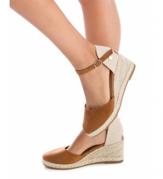 Refresh Shoes 079141 camel-Heel height: 8 cm-