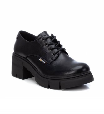 Refresh Sapatos 170202 preto - plataforma altura + roda: 6cm