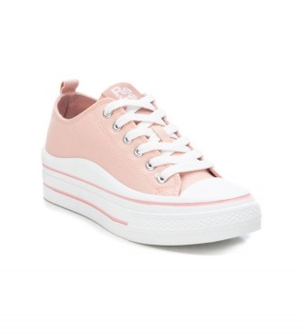 Refresh Sneakers i canvas i nude