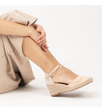 Refresh Espadrilles en cuir 170770 beige