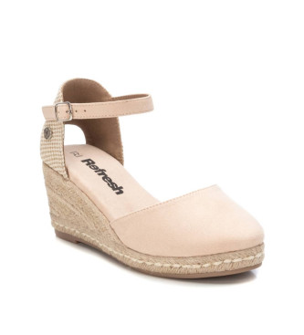 Refresh Espadrilles en cuir 170770 beige