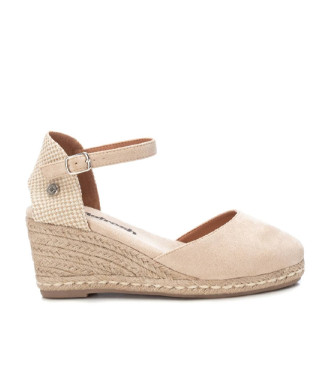 Refresh Espadrilles en cuir 170770 beige