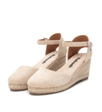 Refresh Espadrilles en cuir 170770 beige