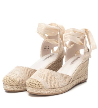 Refresh Sandals 171748 beige -Height wedge 6cm