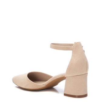 Refresh 171832 beige sko -Hlhjde 6 cm