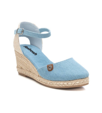 Refresh Sandals 171870 blue -Height wedge 6cm