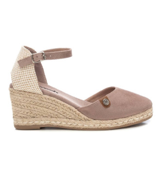 Refresh Espadrilles 171882 taupe -Height wedge 6cm