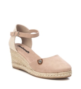 Refresh Leren sandalen 171882 beige