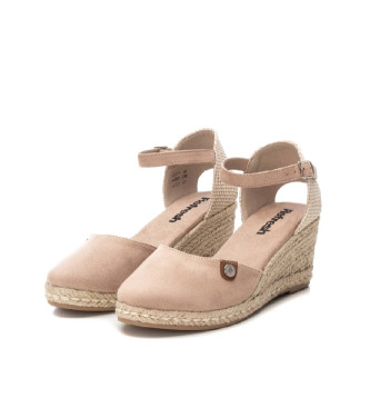 Refresh Leren sandalen 171882 beige