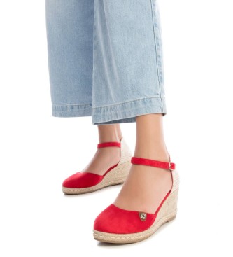 Refresh Espadrilles 171882 red -height wedge: 6cm
