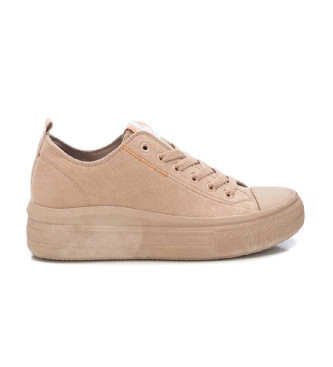 Refresh Zapatillas de piel 172367 beige