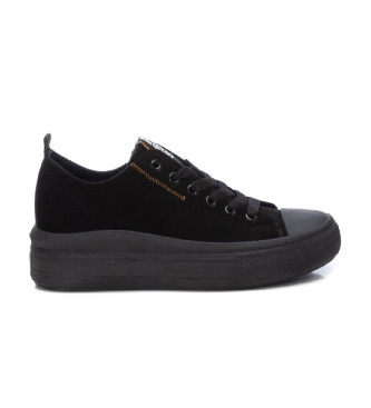 Refresh Leather trainers 172367 black