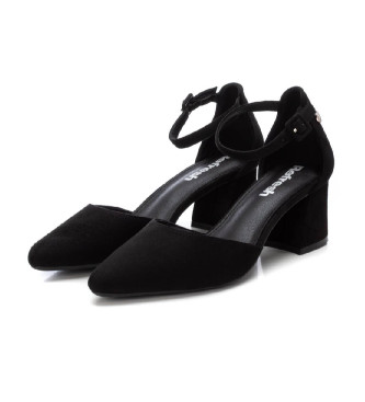 Refresh Sapatos de couro 172583 preto