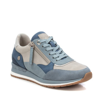 Refresh Sneakers in pelle 172630 blu scuro