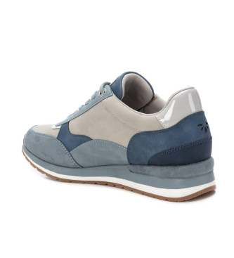 Refresh Sneakers in pelle 172630 blu scuro