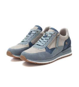 Refresh Sneakers in pelle 172630 blu scuro