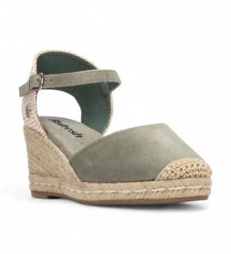 Refresh Espadrilles 175212 groen