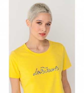 Lois Jeans T-shirt 133027 jaune