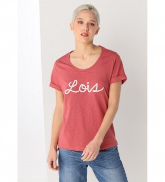 Lois Jeans T-shirt 133047 rouge