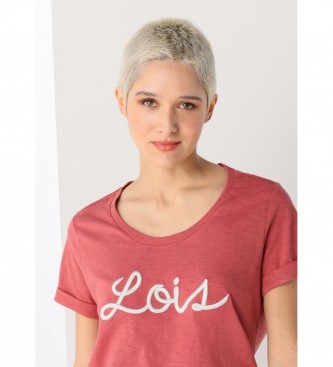 Lois Jeans T-shirt 133047 rouge