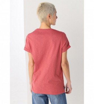Lois Jeans T-shirt 133047 czerwony