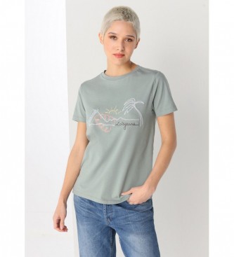 Lois Jeans T-shirt 133085 vert