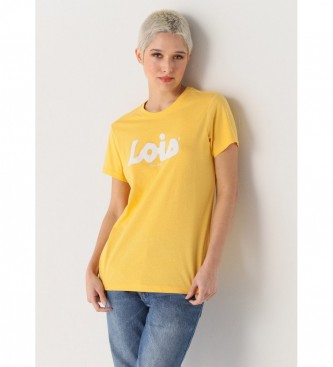 Lois Jeans T-shirt 133095 gul