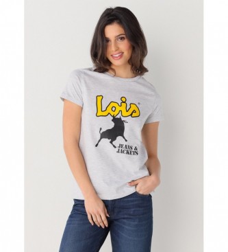 Lois Jeans T-shirt 133097 cinzenta