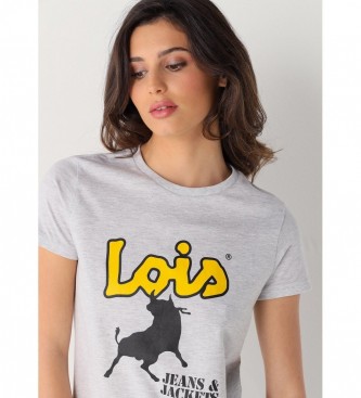 Lois Jeans Camiseta 133097 gris