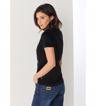Lois Jeans T-shirt 133101 noir