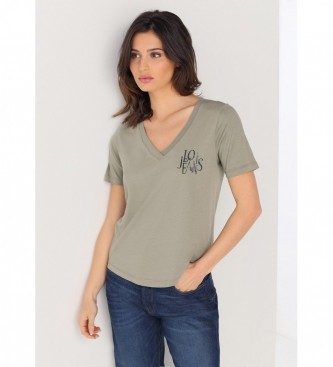 Lois Jeans T-shirt 134763 zielony