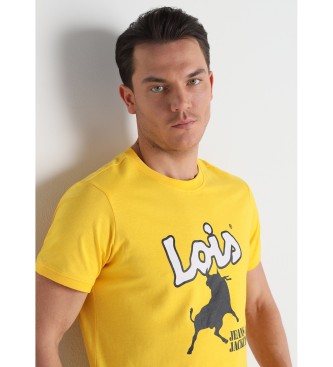 Lois Jeans T-shirt 133362 yellow