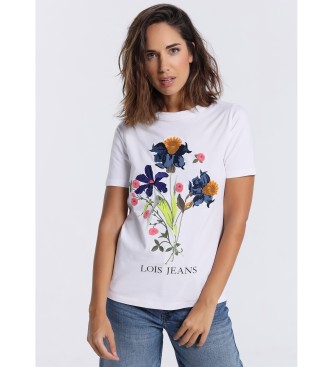 Lois Jeans T-shirt 133071 biały