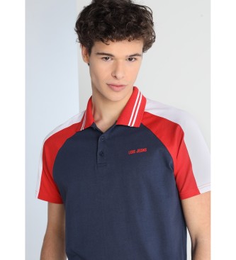 Lois Jeans Polo 133416 marine, rouge