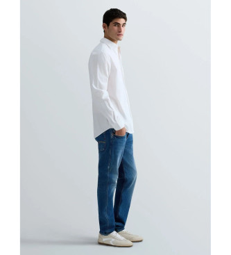 Replay Camisa de Popelina blanco