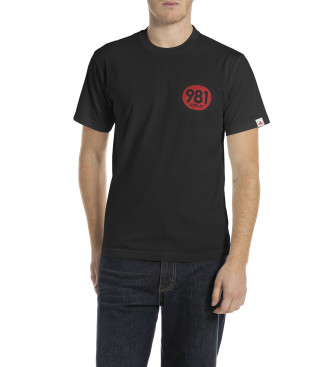 Replay T-shirt basique 30/1 noir