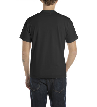 Replay T-shirt basique 30/1 noir
