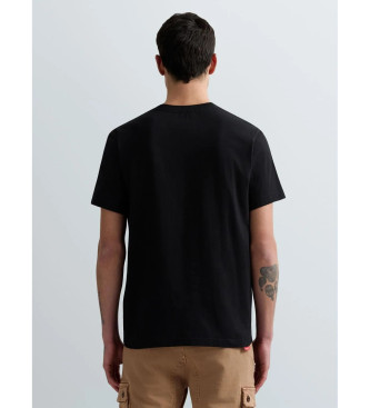 Replay T-shirt med svart broderad R