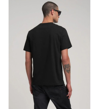 Replay Large Printed T-shirt black