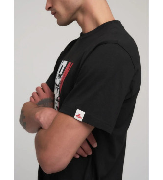 Replay Large Printed T-shirt black