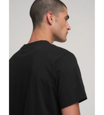 Replay Large Printed T-shirt black